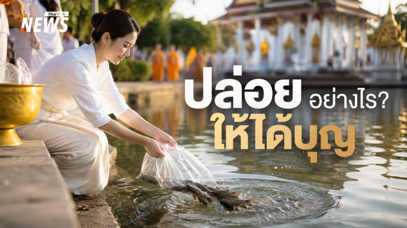 ทำบุญปล่อยปลา เลือกให้ถูกชนิด ได้บุญและไม่กระทบธรรมชาติ