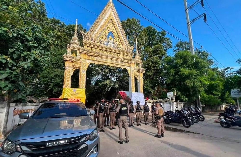 ตร.ขอนแก่น จัดกำลังรับมือปมร้อน ‘ป้าดา’ ขู่ทุบกำแพงทวงคืนที่ดินวัดป่าอดุลยามราม