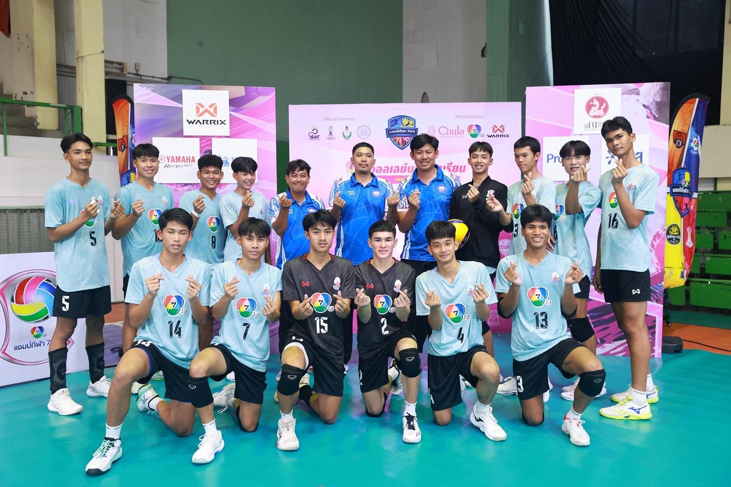 ครบแล้ว 4 ทีมสุดท้ายลูกยางหญิง-ชาย พร้อมตัดเชือกวอลเลย์บอลนักเรียน แชมป์กีฬา ‘7HD 2026’