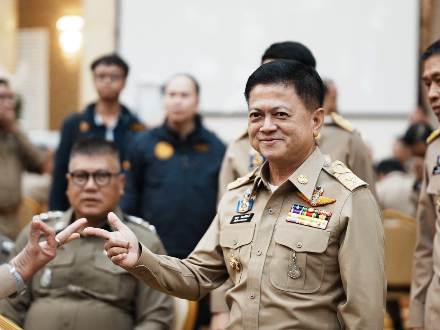 กรมการปกครองผนึกตำรวจ ดัน ‘ทีมอำเภอ’ ลุย 9 ภารกิจความมั่นคง เดินหน้า 90 วันพิฆาตยาเสพติด