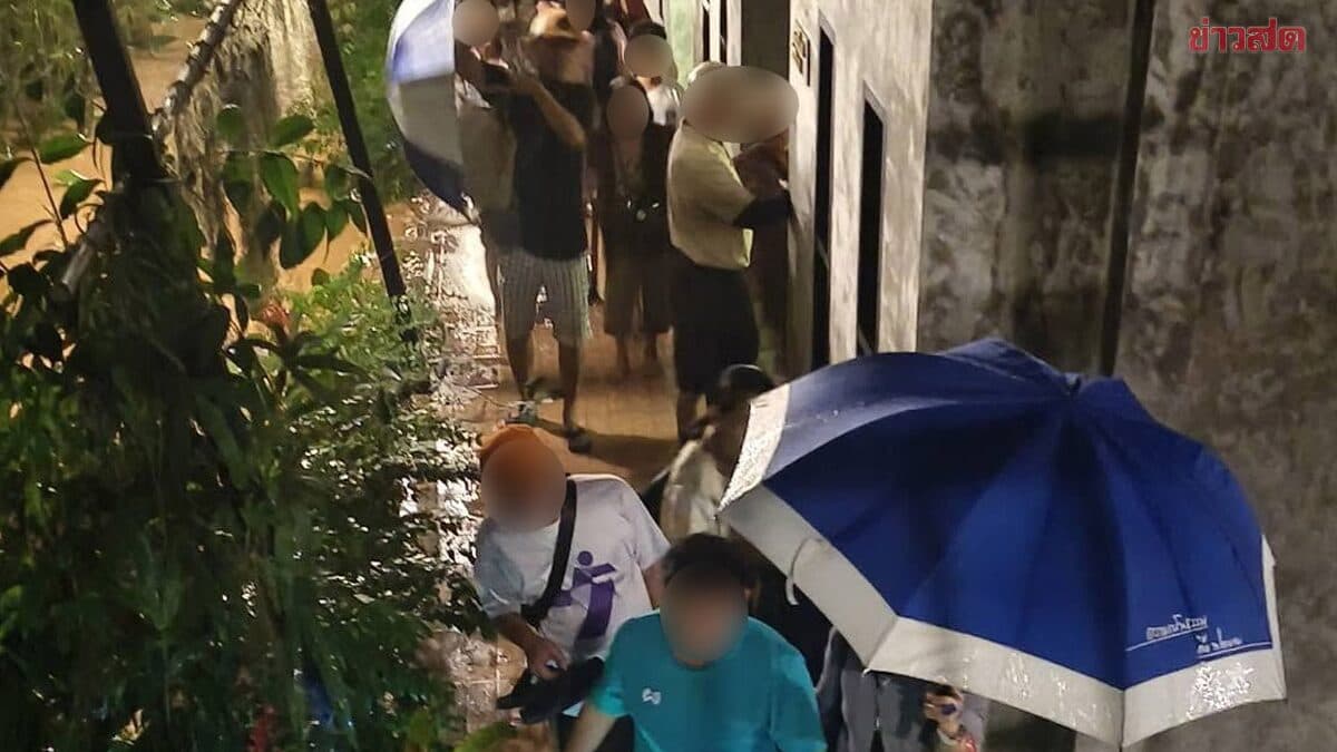 น้ำป่าไหลทะลักท่วมรีสอร์ท อ.มะขาม จันทบุรี 48 นักท่องเที่ยวติดค้าง