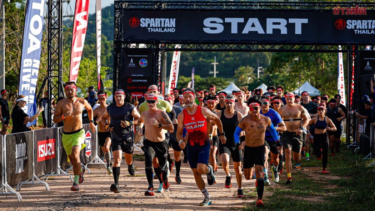สปาร์ตัน พัทยา 2026 ปิดฉาก สุดปัง ดินหน้าสู่เชียงราย Spartan SUPER World Champs